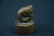 Han Dyansty Style Jade Ornament and YU Stamp