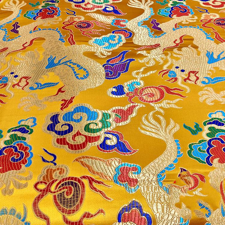 75cm Chinese Style Dragon Cheongsam Brocade  Fabric