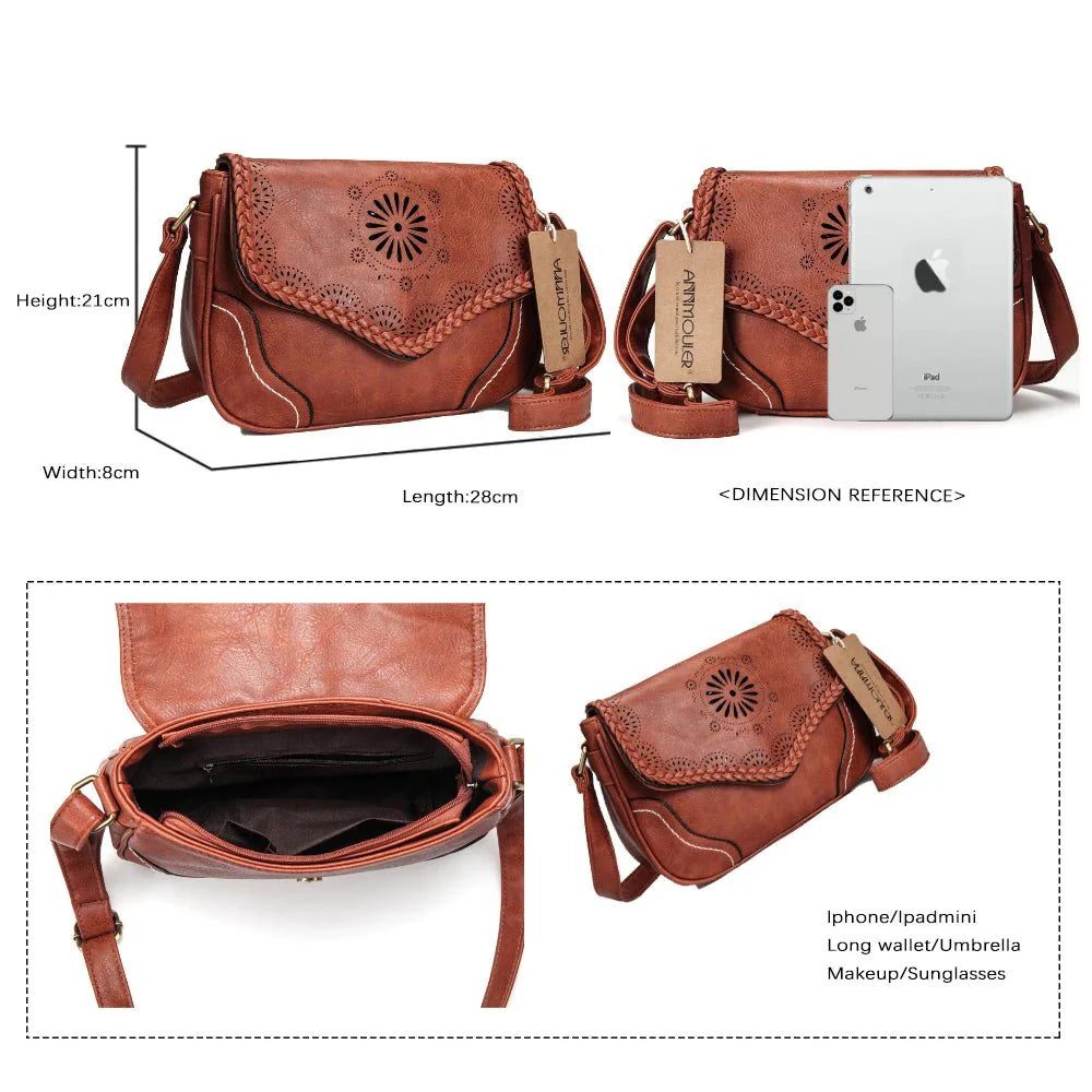 Annmouler Brand Women Shoulder Bag