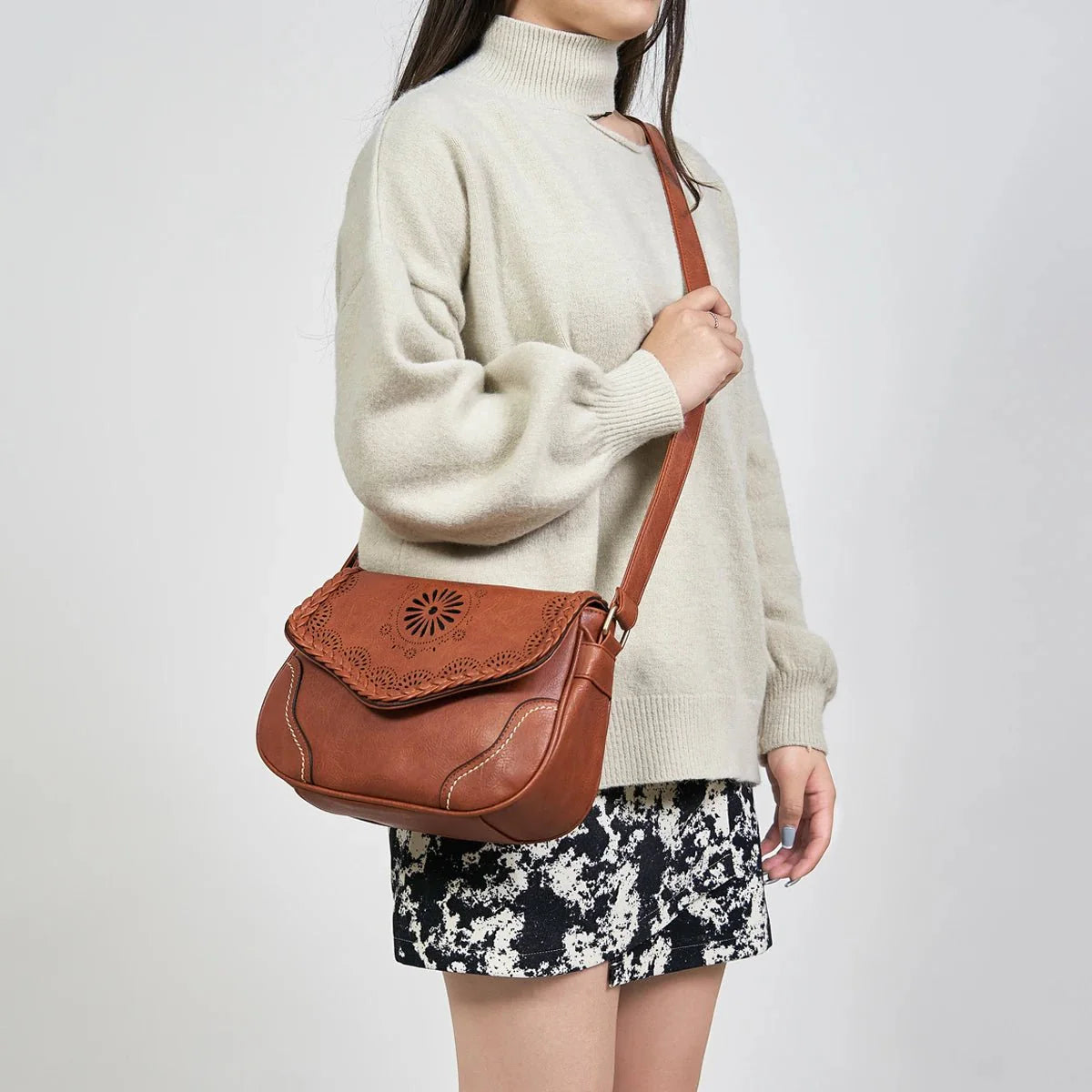 Annmouler Brand Women Shoulder Bag