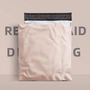 Apricot 50Pcs/lots Mailer Courier Bag Eco-Friendly Biodegradable Bags
