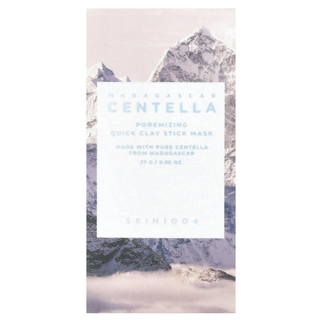 Madagascar Centella, Poremizing Quick Clay Stick Beauty Mask, 0.95 Oz (27 G)