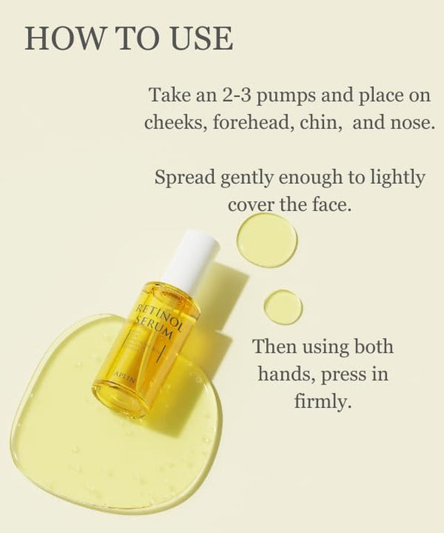 Retinol Serum/Skin Moisturizer/Facial Moisturizers/ Official/Korean Cosmetics/Korean Skin Care/Retinol