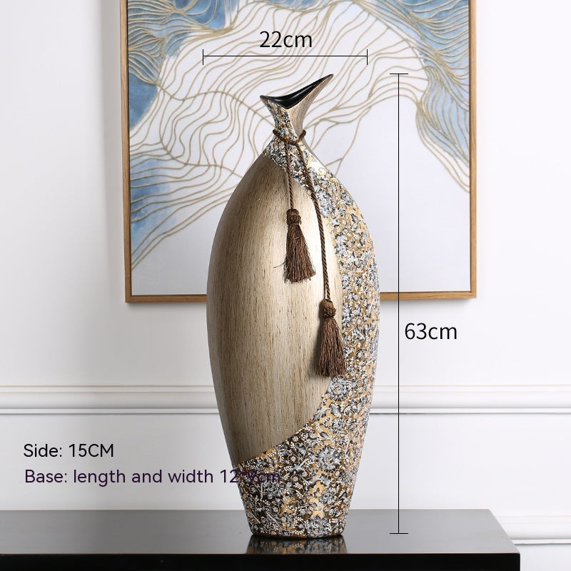 Beautiful Chinese Style Resin and Ceramic Vases