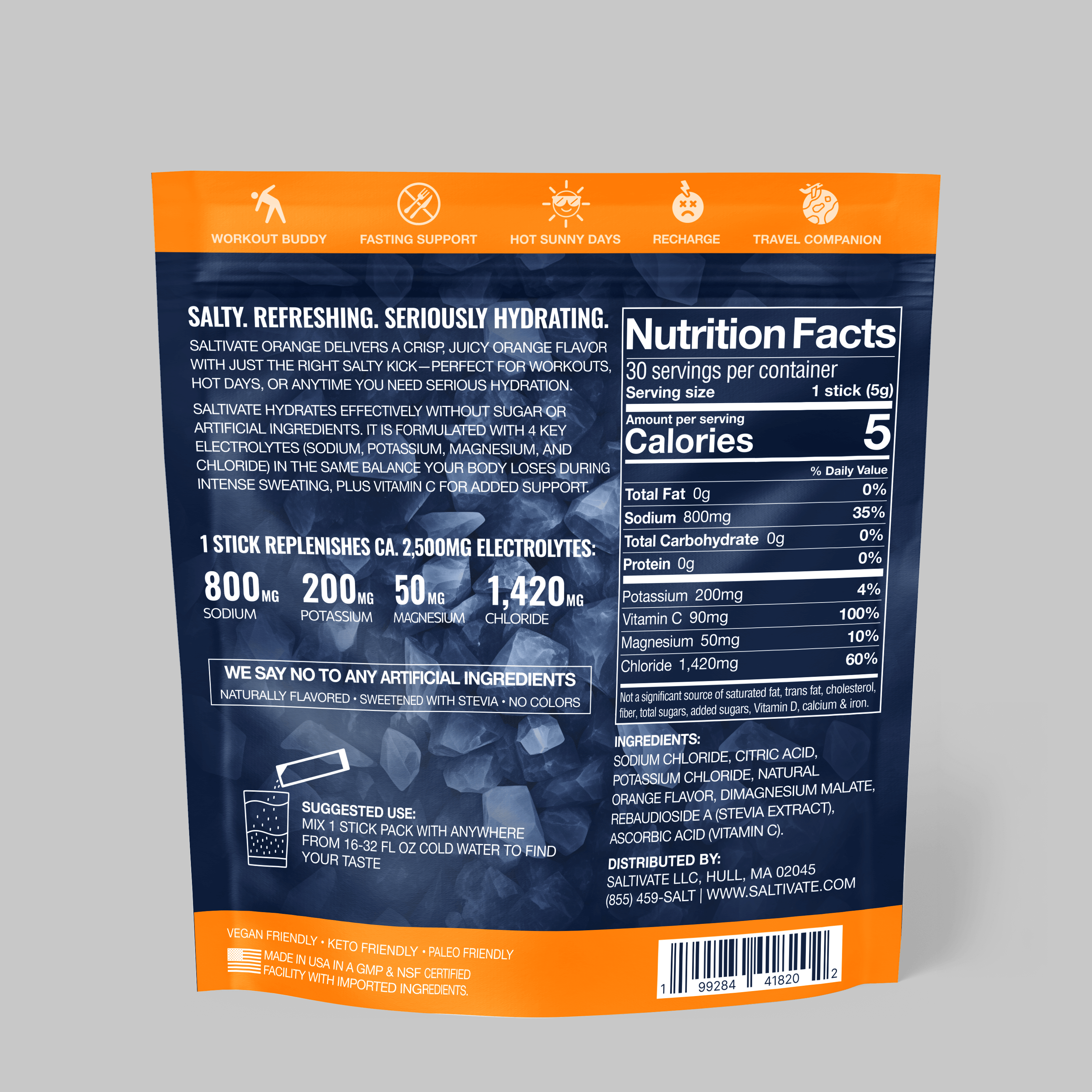 Orange Electrolytes