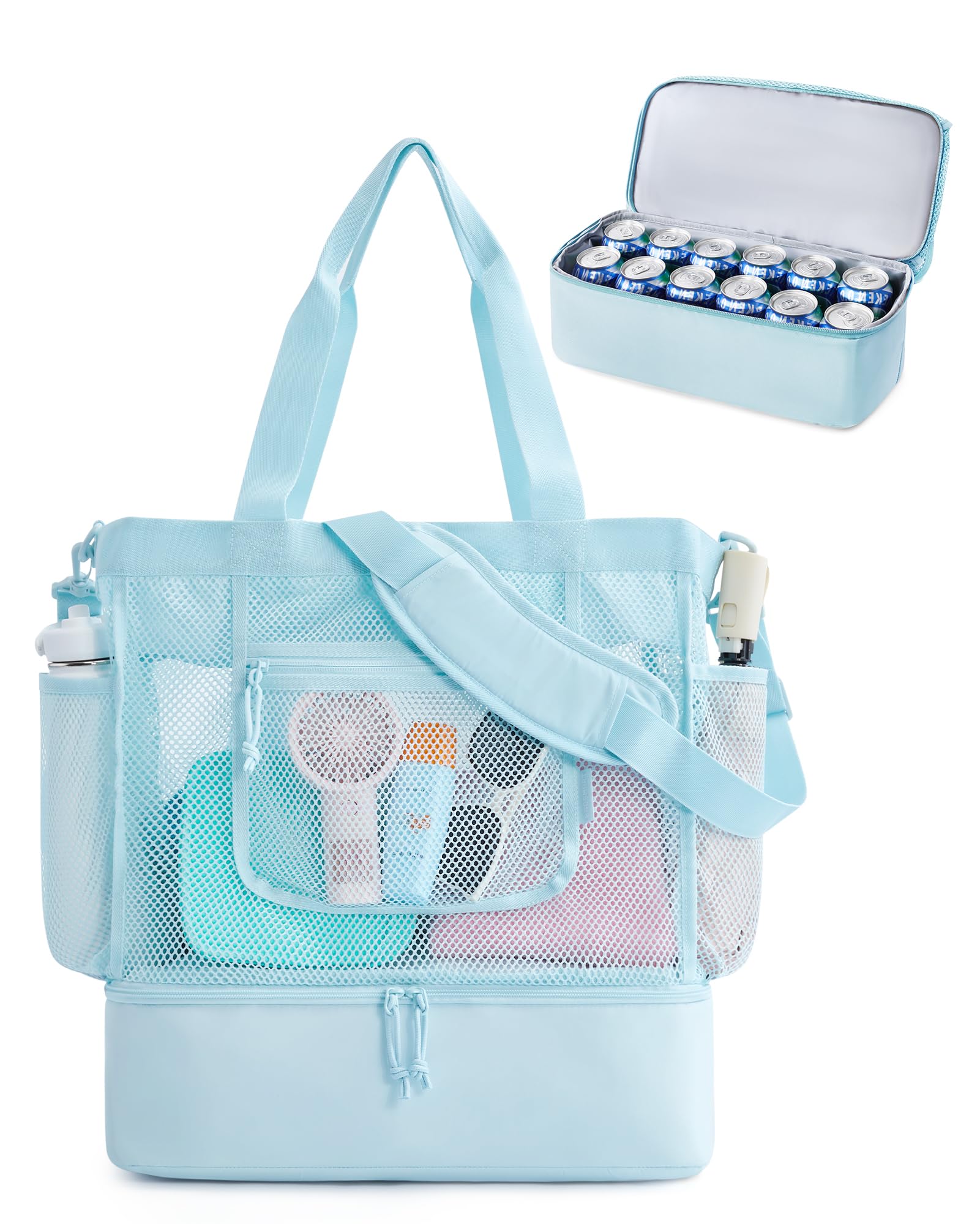 BAGSMART Beach Bag