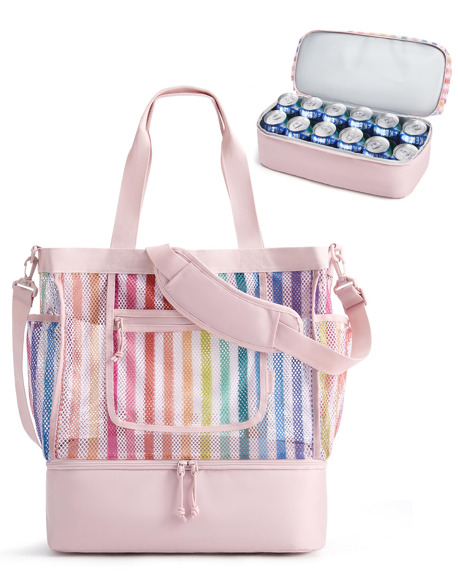 BAGSMART Beach Bag