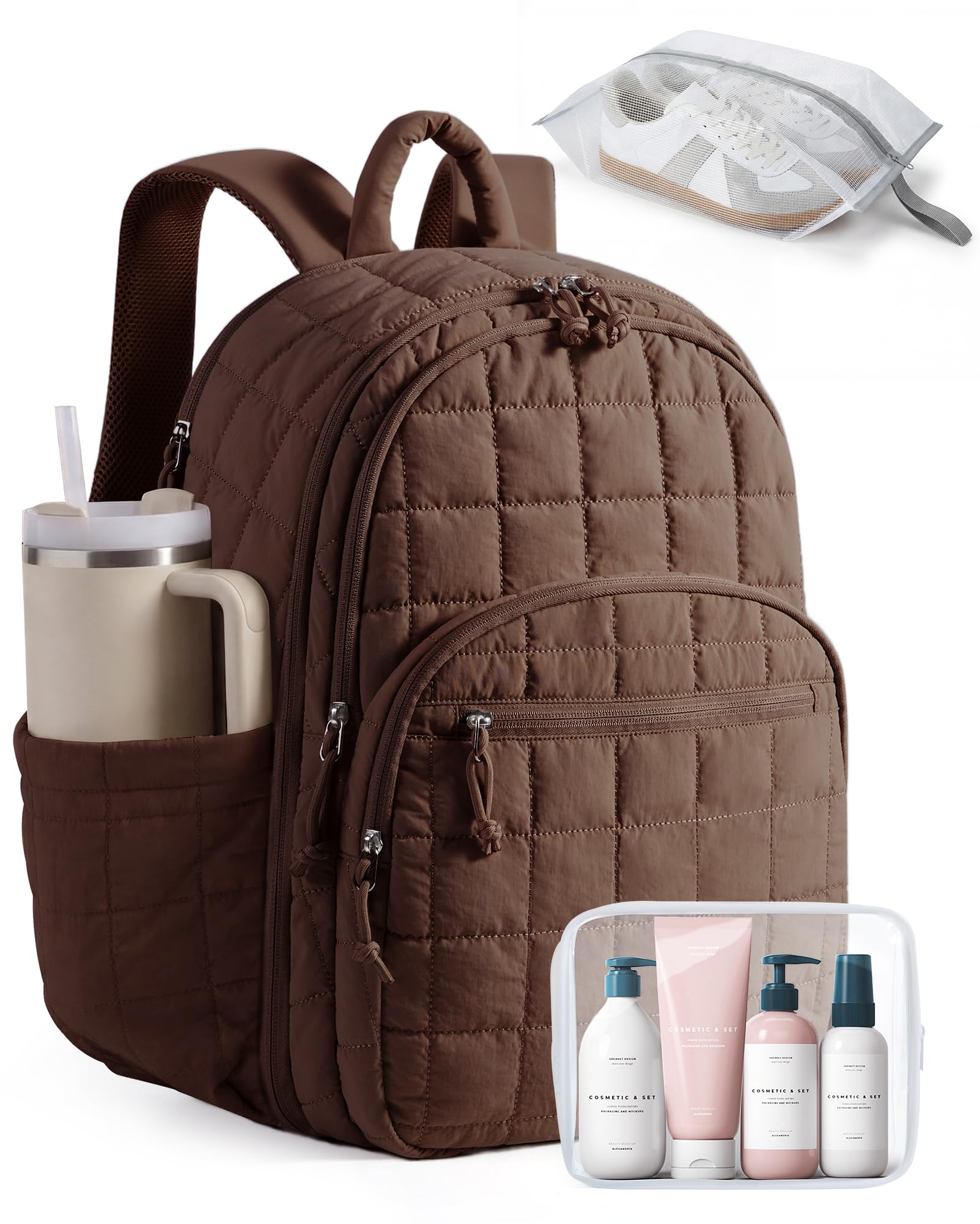 BAGSMART College Laptop Backpack