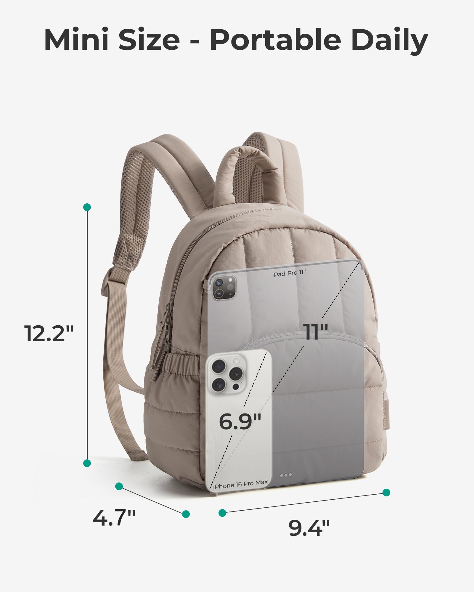 BAGSMART Mini Backpack