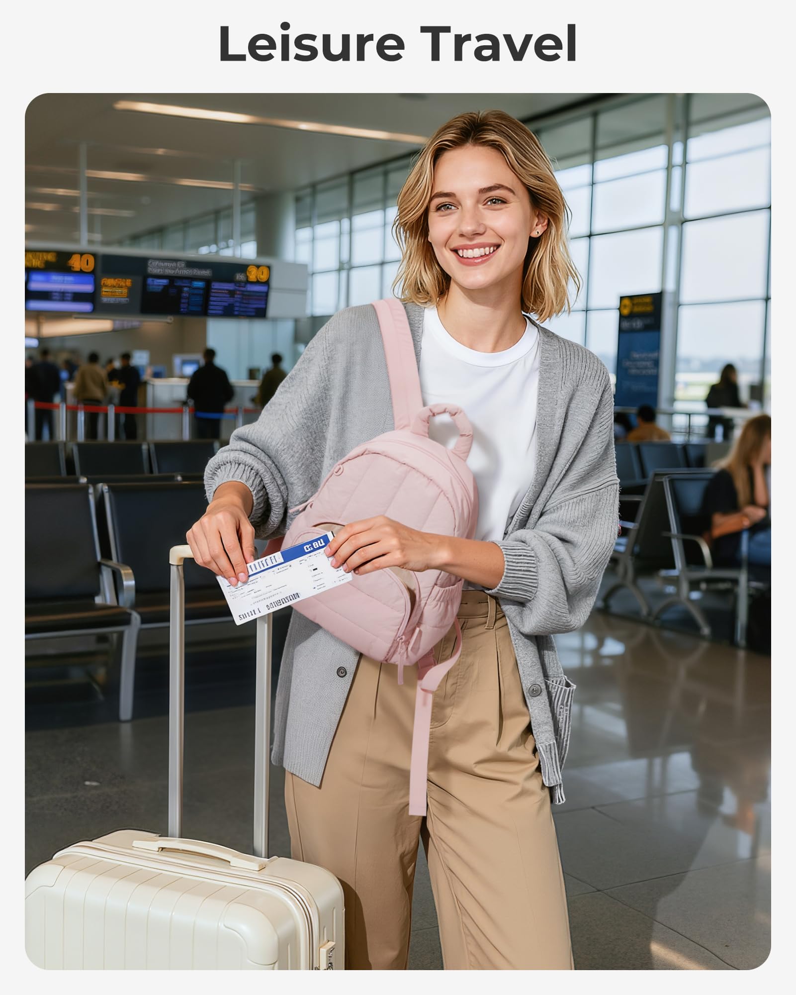 BAGSMART Mini Backpack