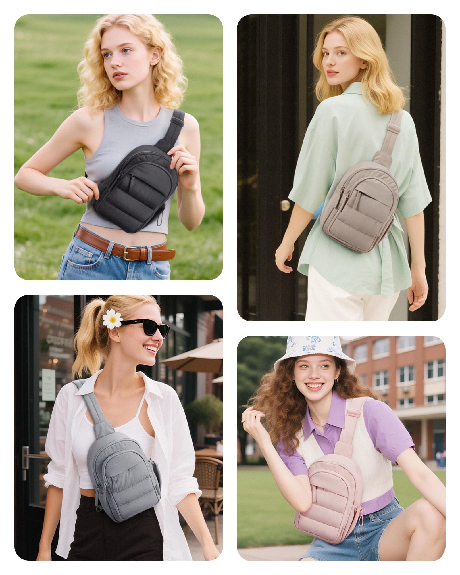 BAGSMART Small Sling Bag