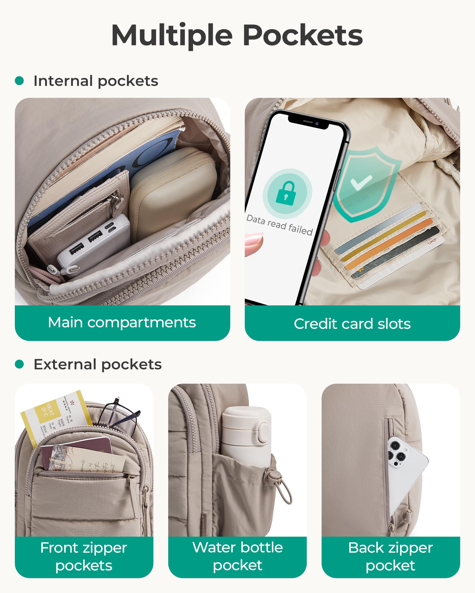 BAGSMART Small Sling Bag