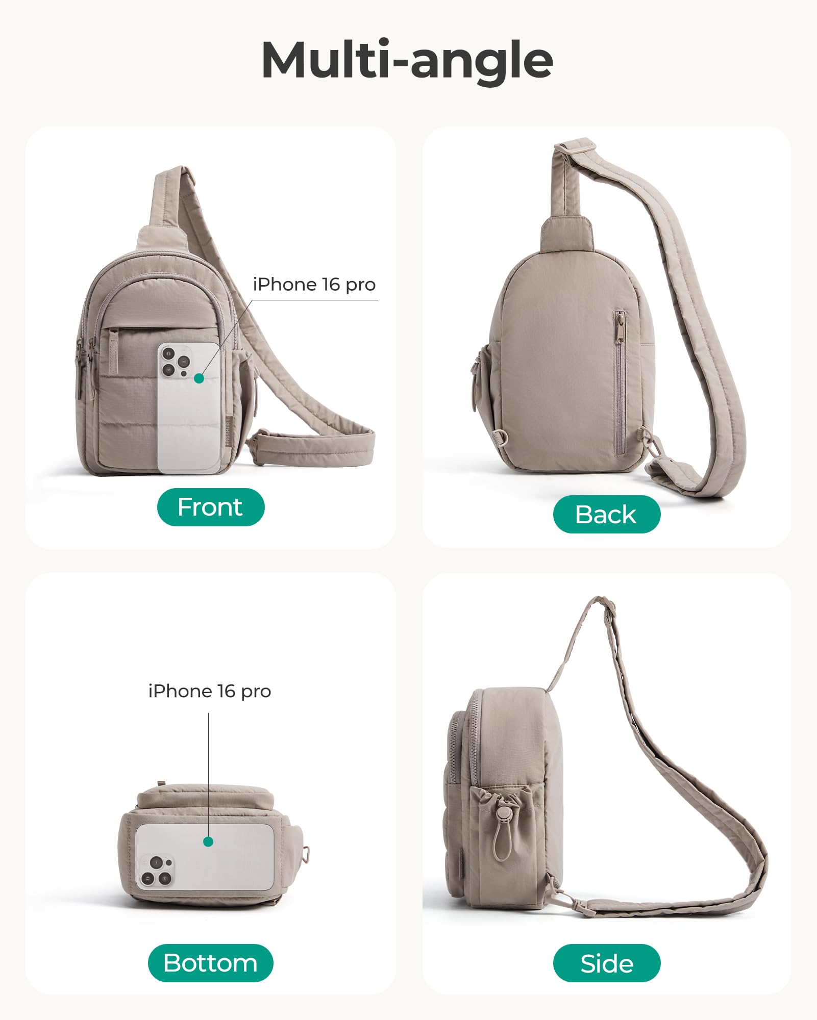 BAGSMART Small Sling Bag