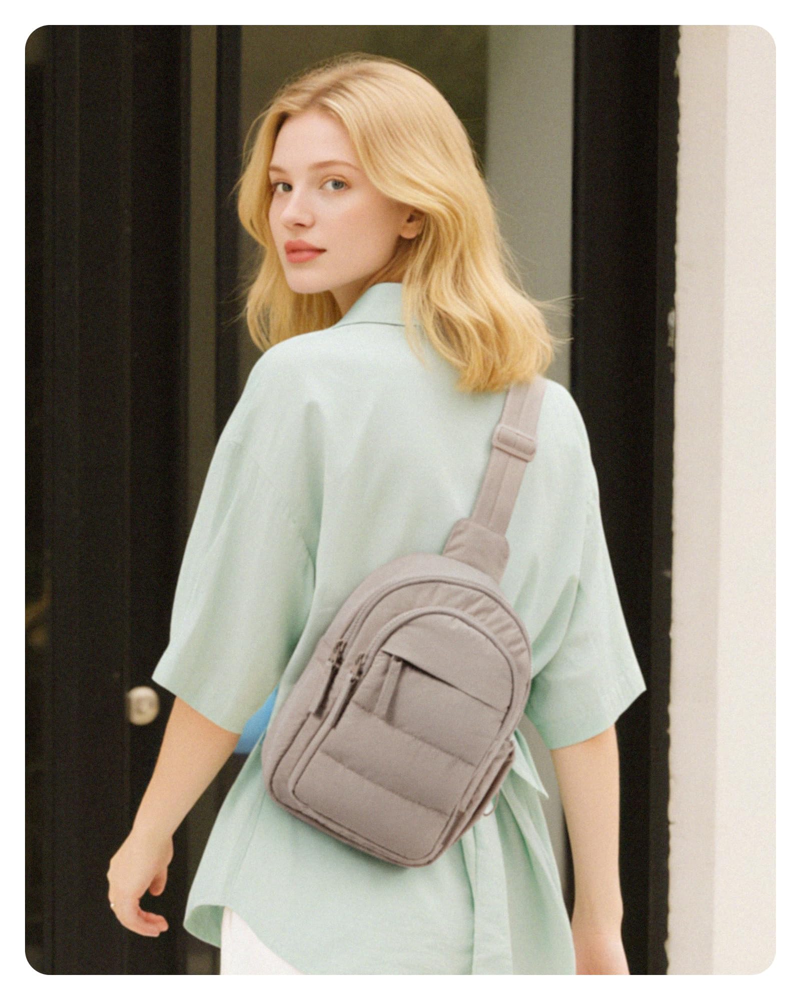 BAGSMART Small Sling Bag