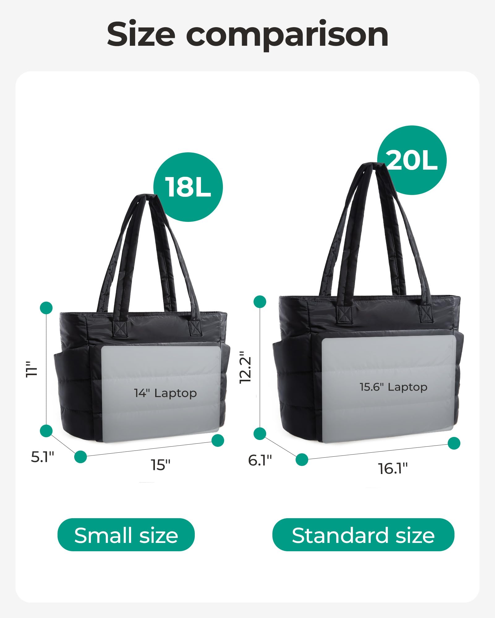 BAGSMART Tote Bag