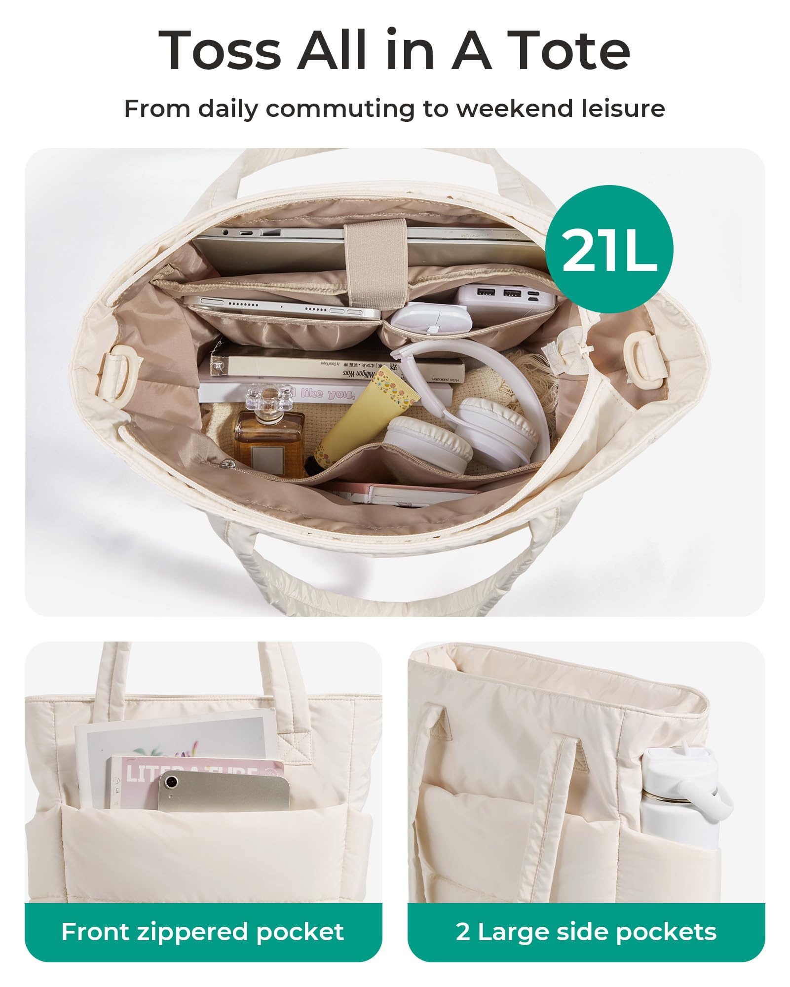BAGSMART Tote Bag
