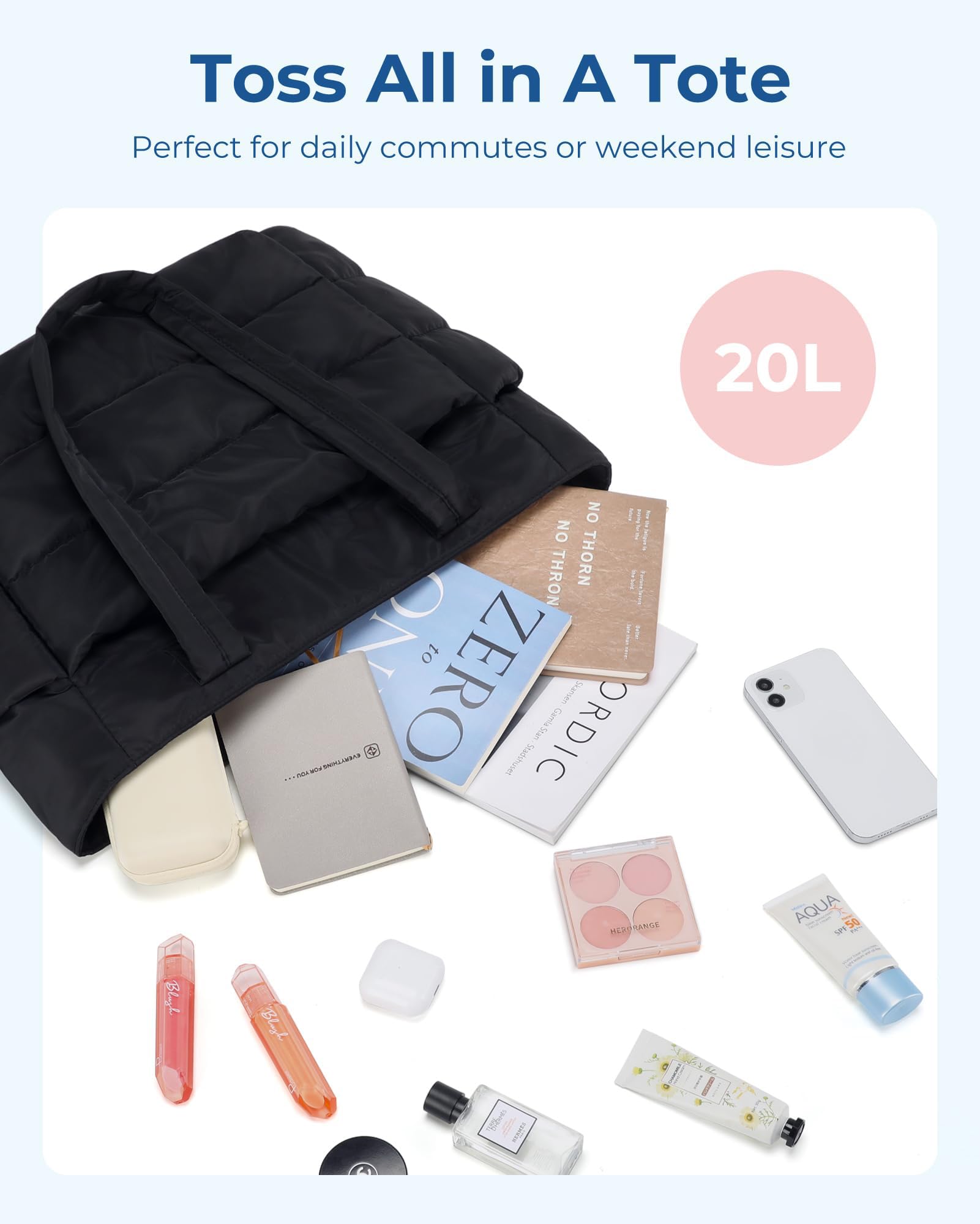 BAGSMART Tote Bag