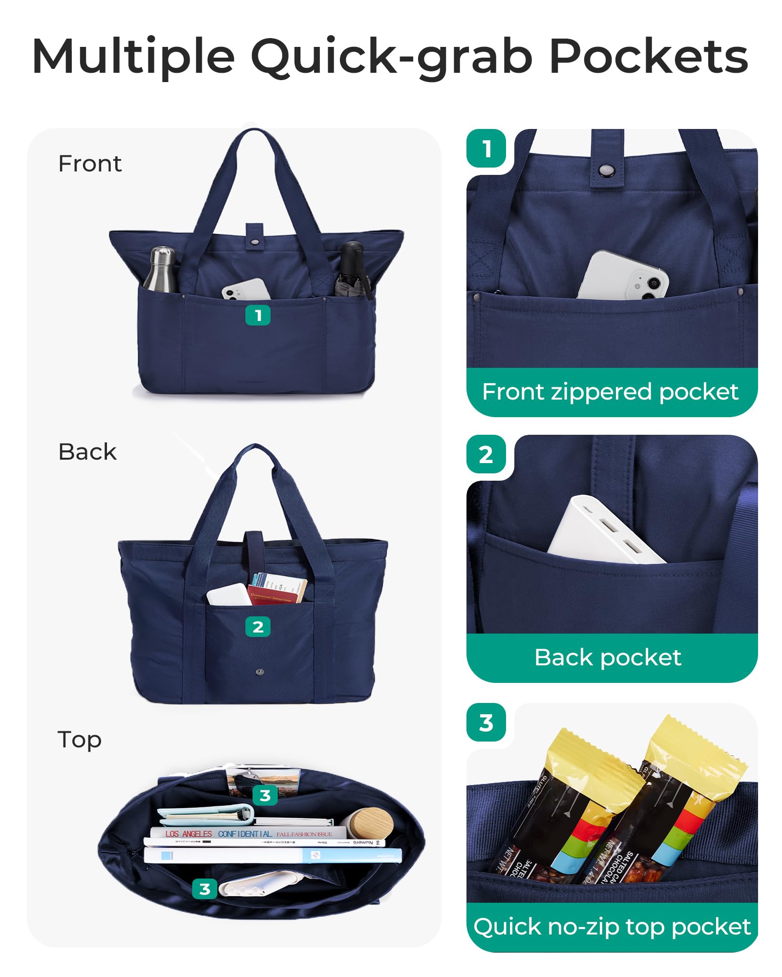 BAGSMART Tote Bag
