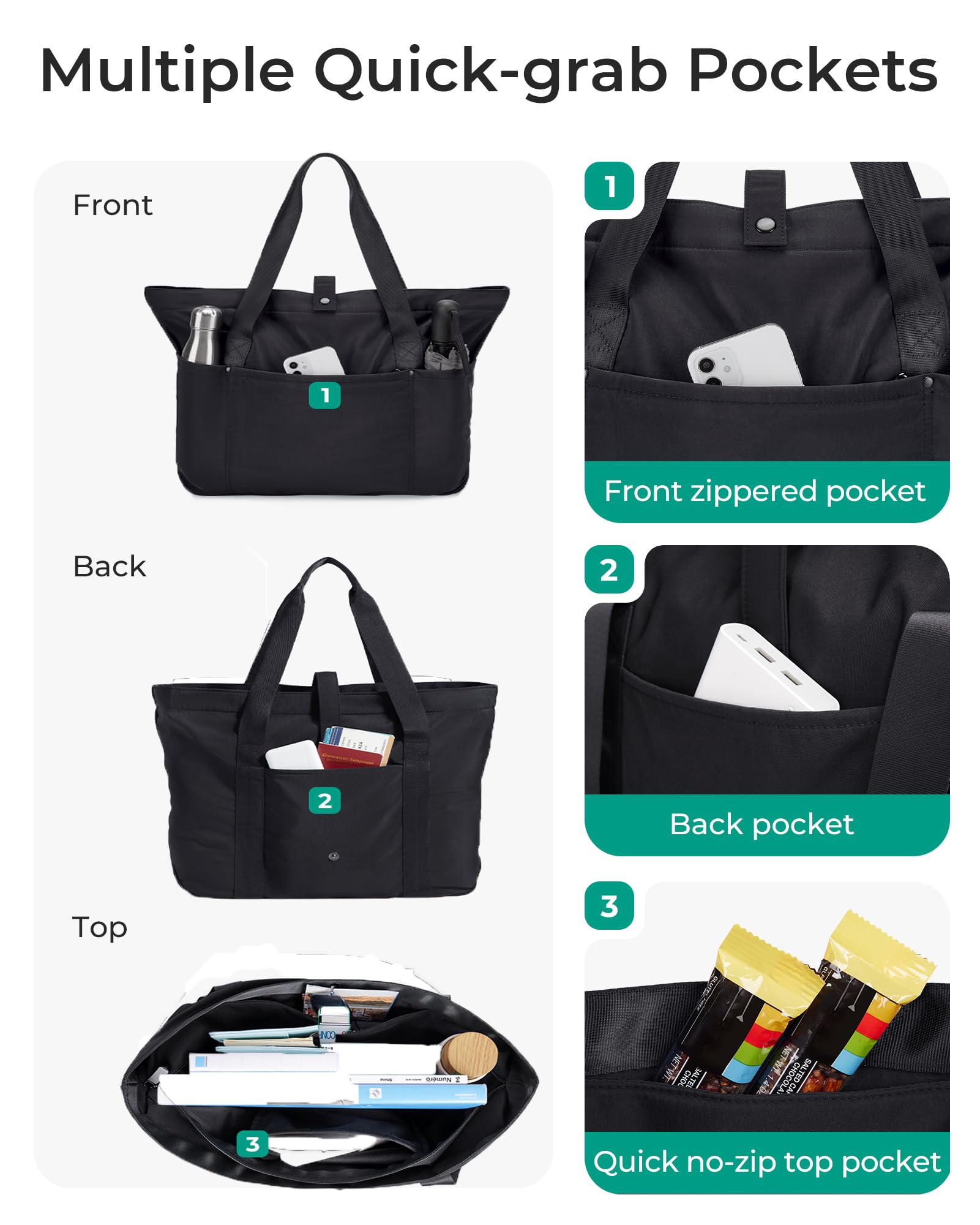 BAGSMART Tote Bag