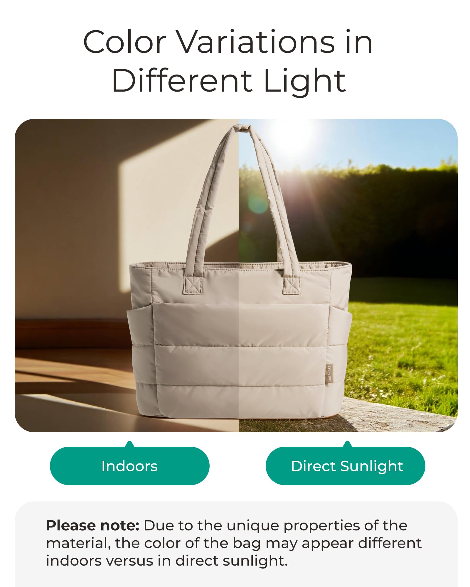 BAGSMART Tote Bag