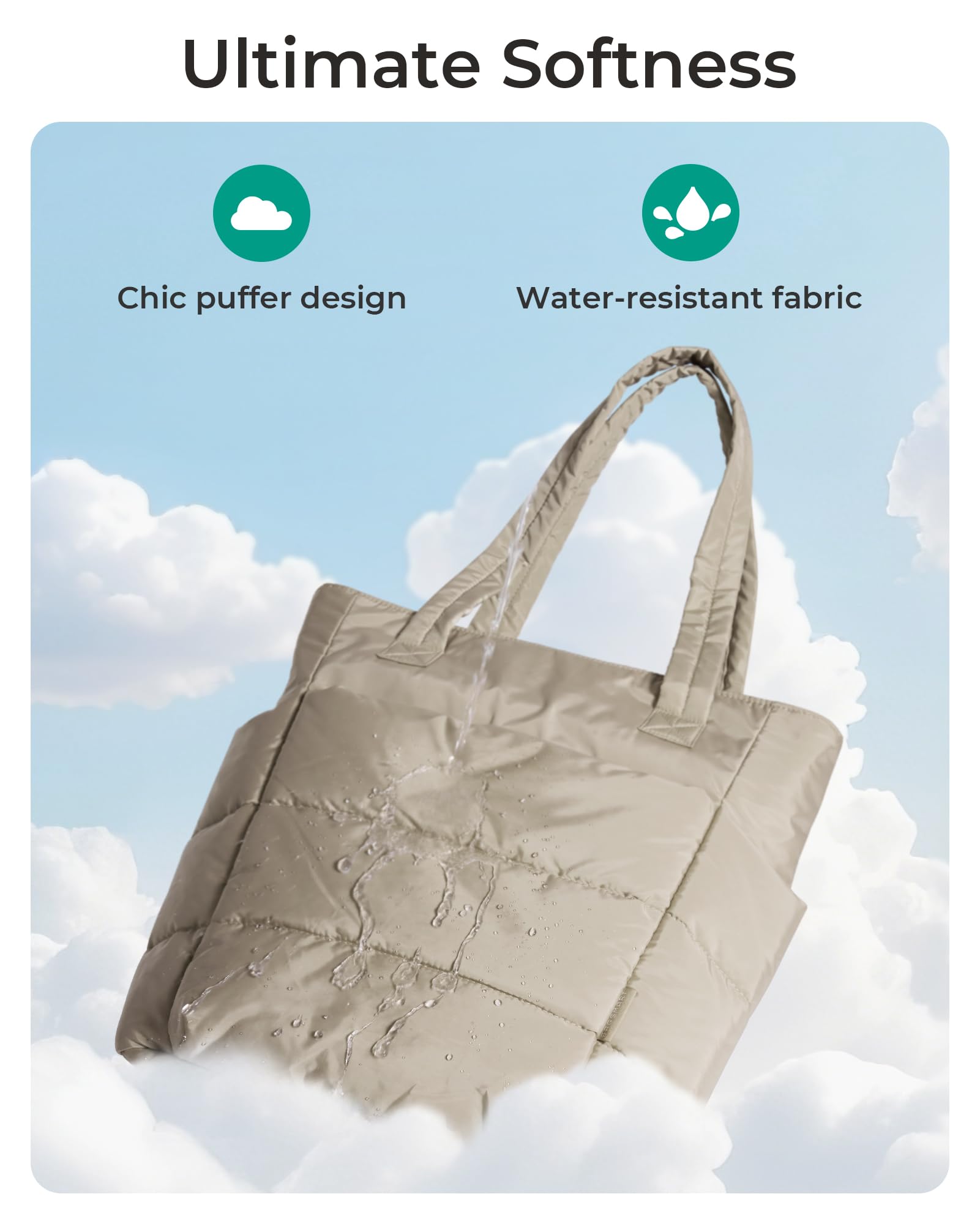 BAGSMART Tote Bag