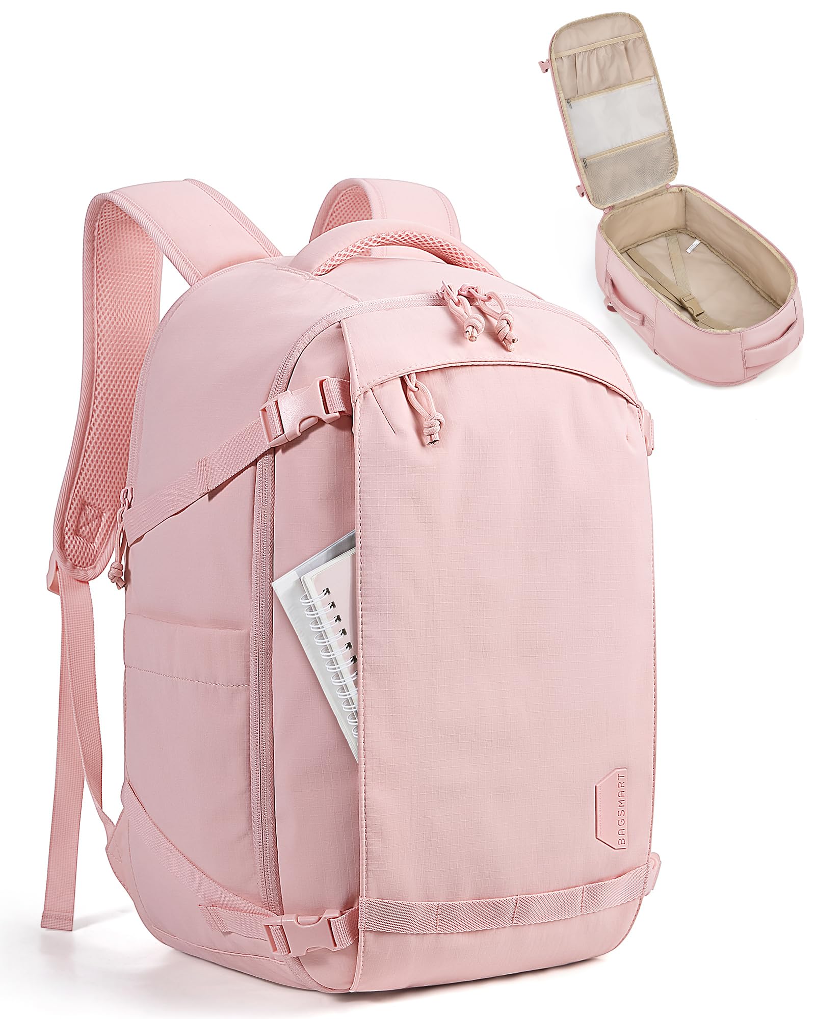 BAGSMART Travel Backpack Women, 15.6 Inch