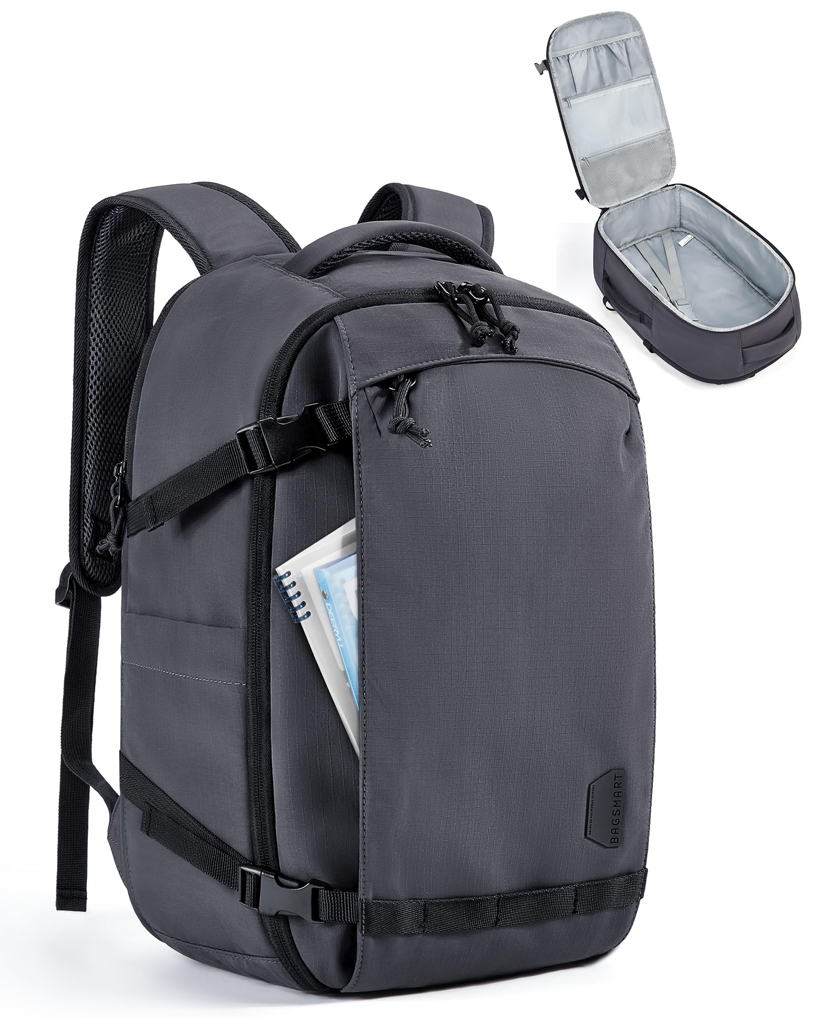 BAGSMART Travel Backpack Women, 15.6 Inch