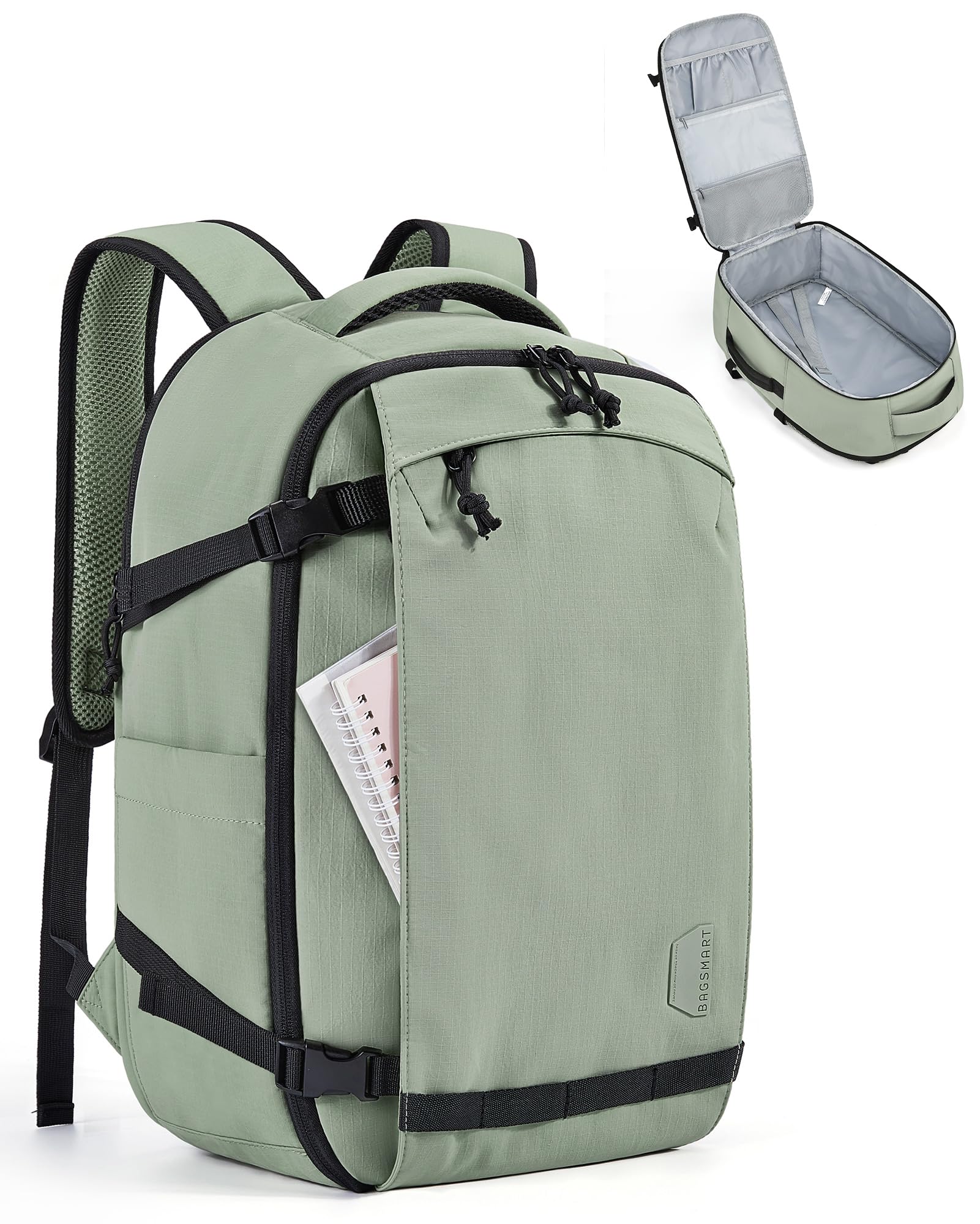 BAGSMART Travel Backpack Women, 15.6 Inch