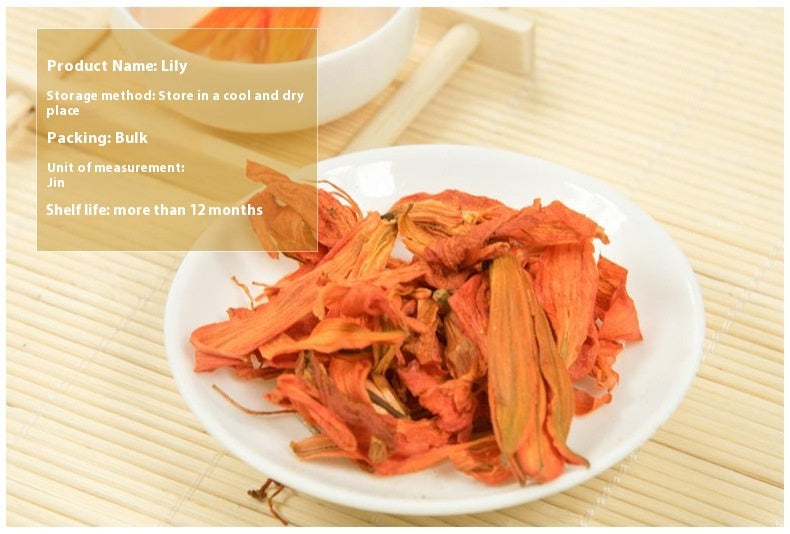 Wholesale Lily Dried Flower Tea (Red Lily) – Bulk Floral Tea