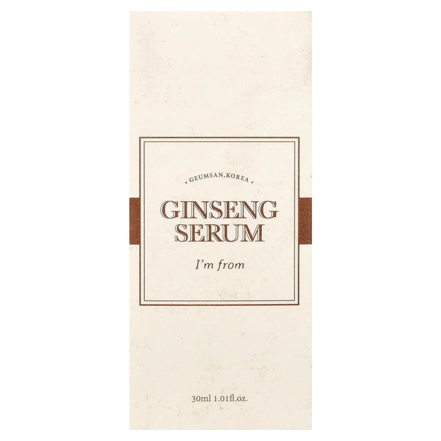 Ginseng Serum, 1.01 Fl Oz (30 Ml)