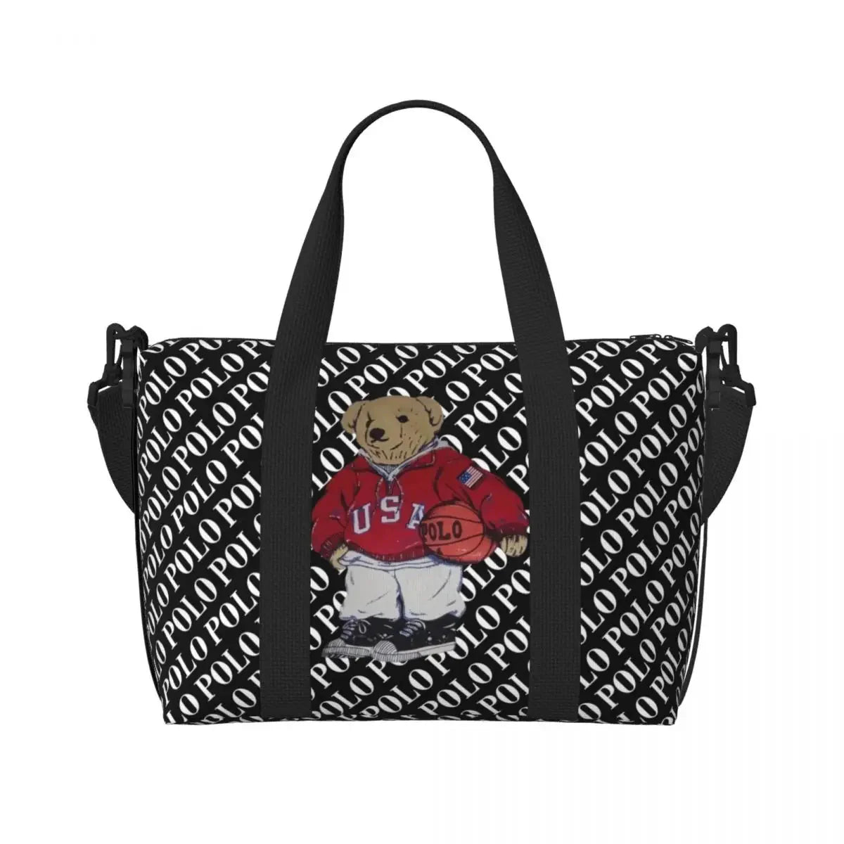 Bear Shoulder Beach Bag