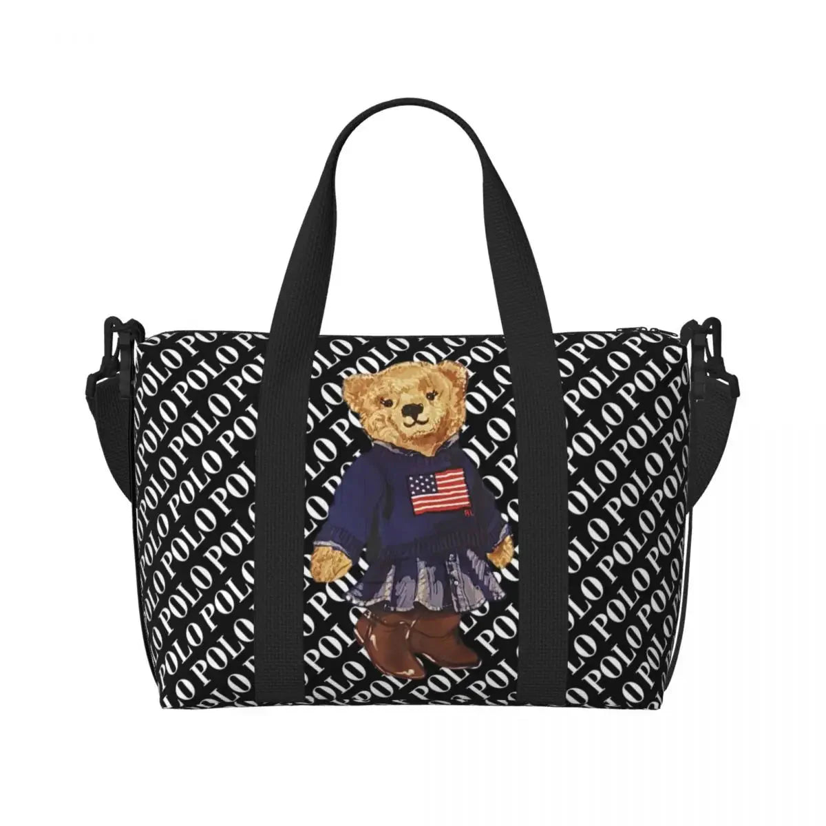 Bear Shoulder Beach Bag