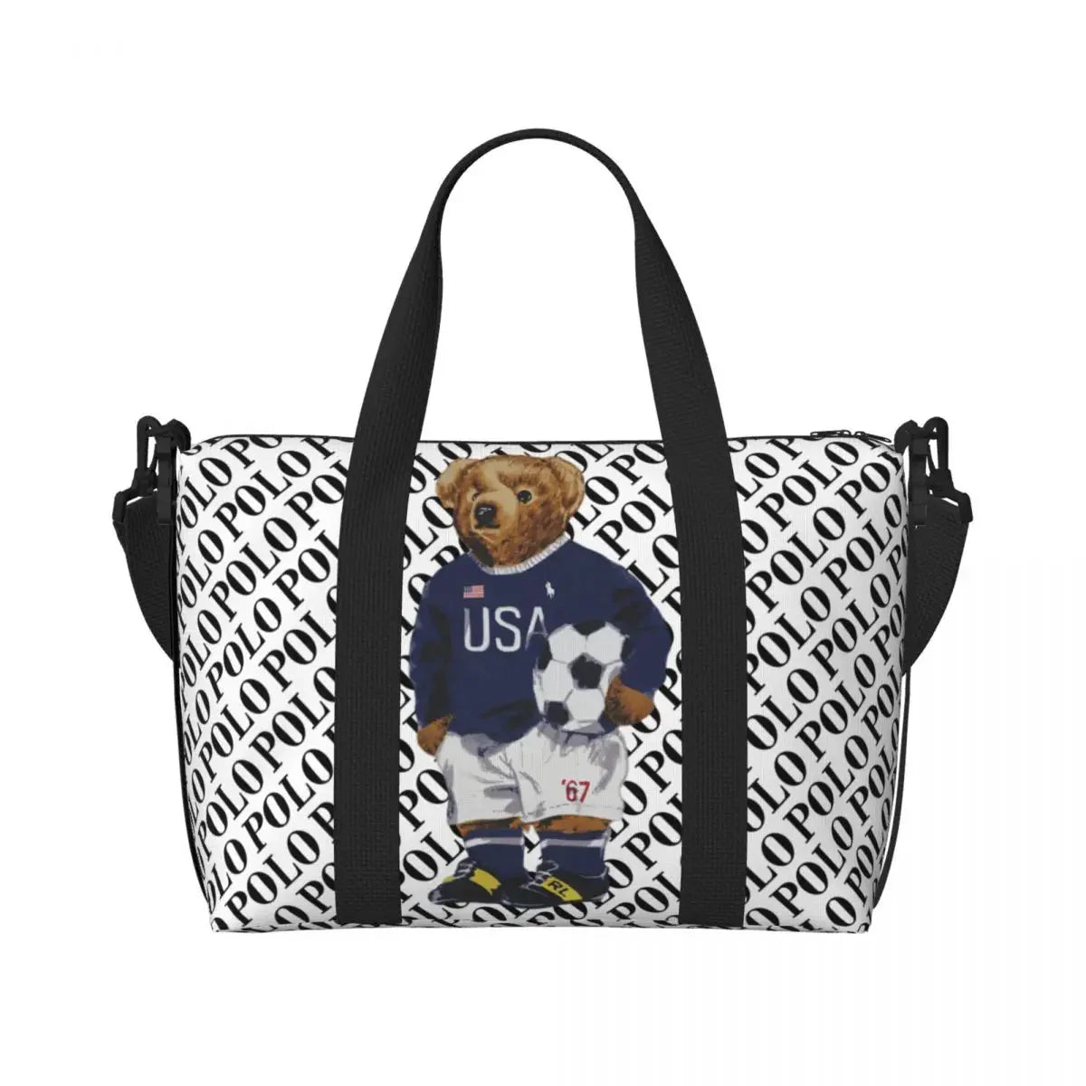 Bear Shoulder Beach Bag