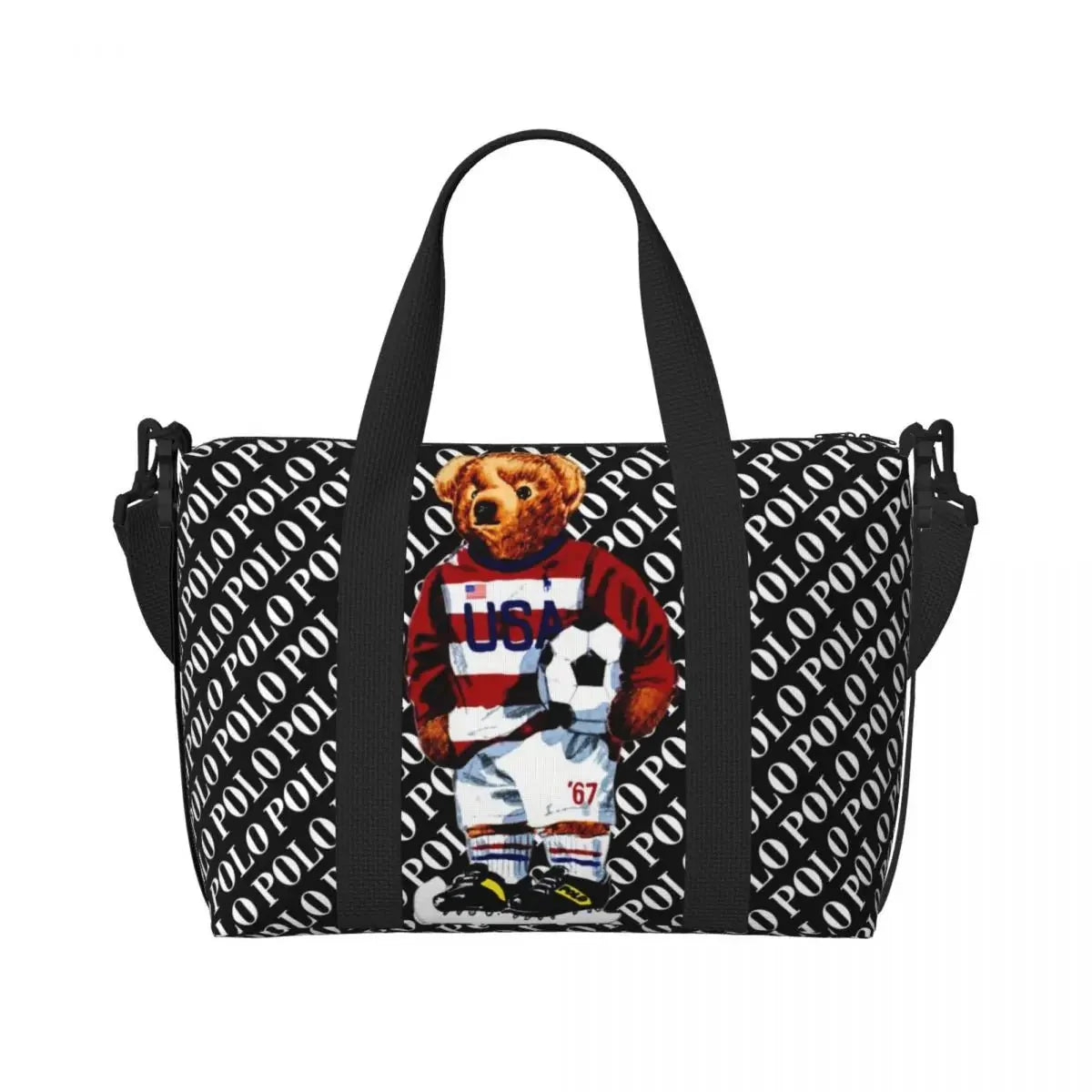 Bear Shoulder Beach Bag