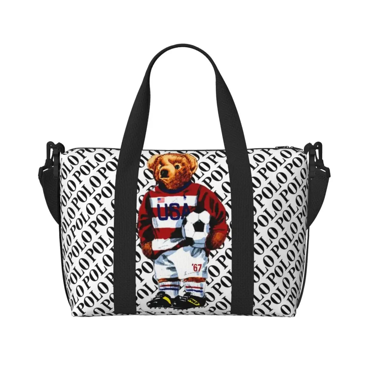 Bear Shoulder Beach Bag
