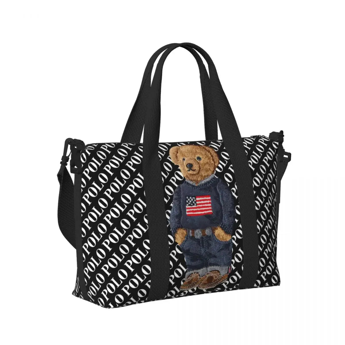 Bear Shoulder Beach Bag