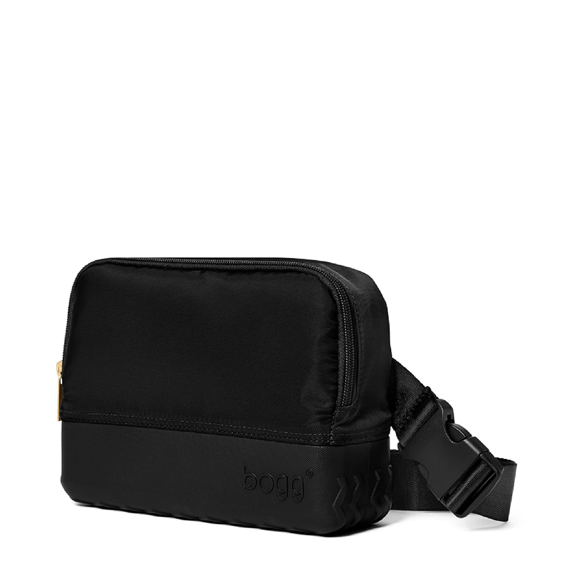 BOGG BAG - Belt Bag - LBD Black - Small Crossbody Bag - 9in L x 3in W x 7in H -