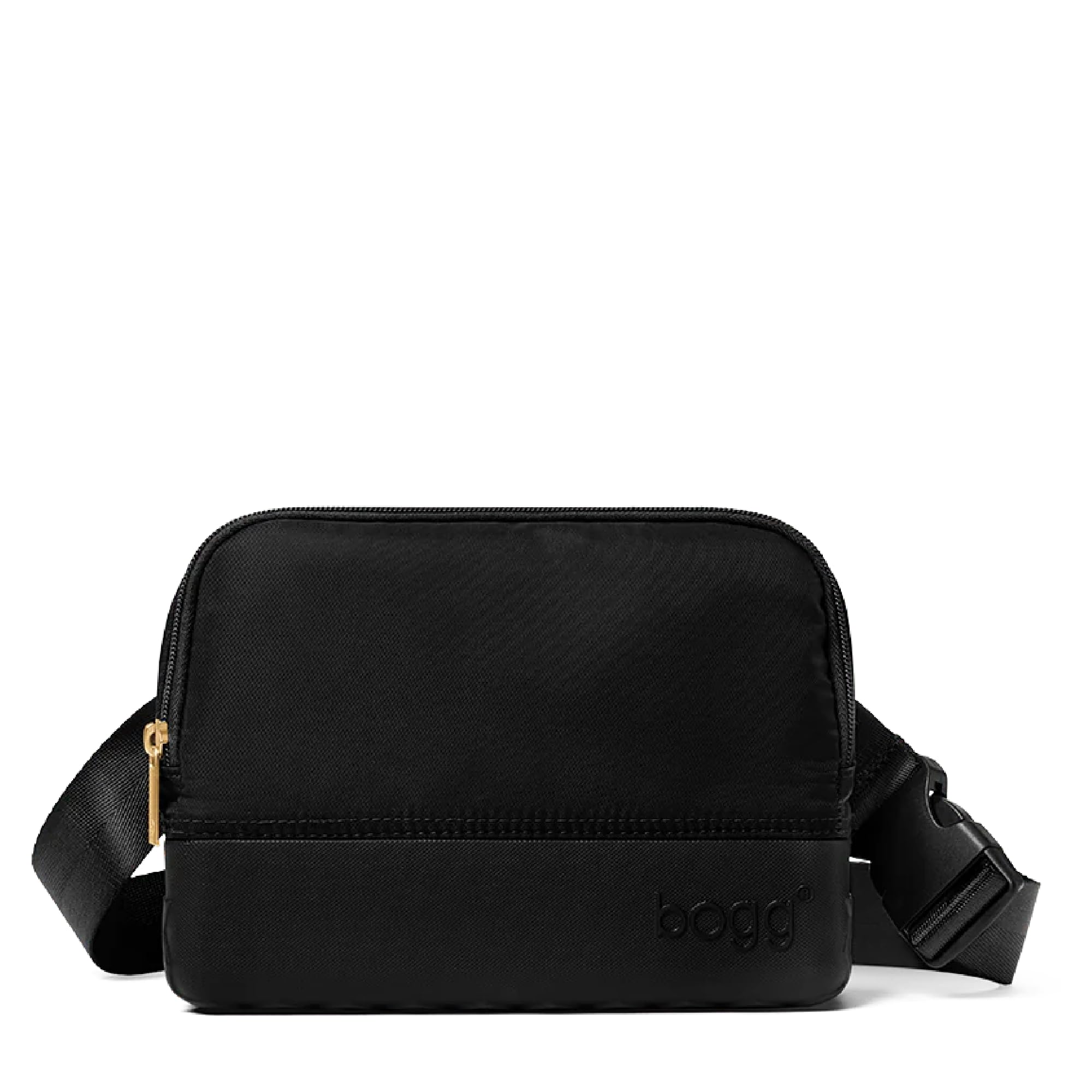 BOGG BAG - Belt Bag - LBD Black - Small Crossbody Bag - 9in L x 3in W x 7in H -