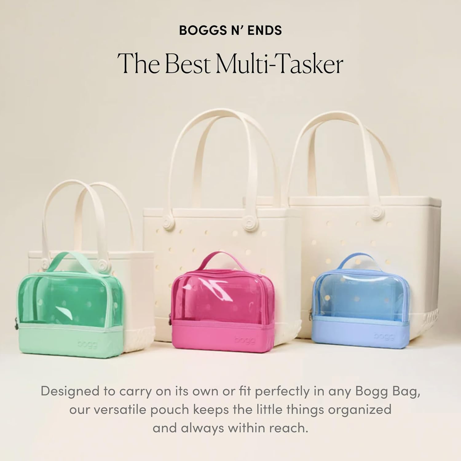 BOGG BAG Boggs n Ends Travel Organizer Pouch – 9” x 3” x 7”