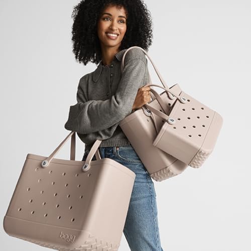 BOGG BAG Medium Tote (LBD Black) + Bevy (LBD Black) - 15in L x 5in W x 12.5in H