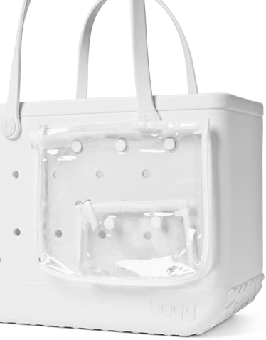 BOGG BAG Original, Large Tote (For Shore White) + Bevy (For Shore White) - 19in L x 9in W x 14in H