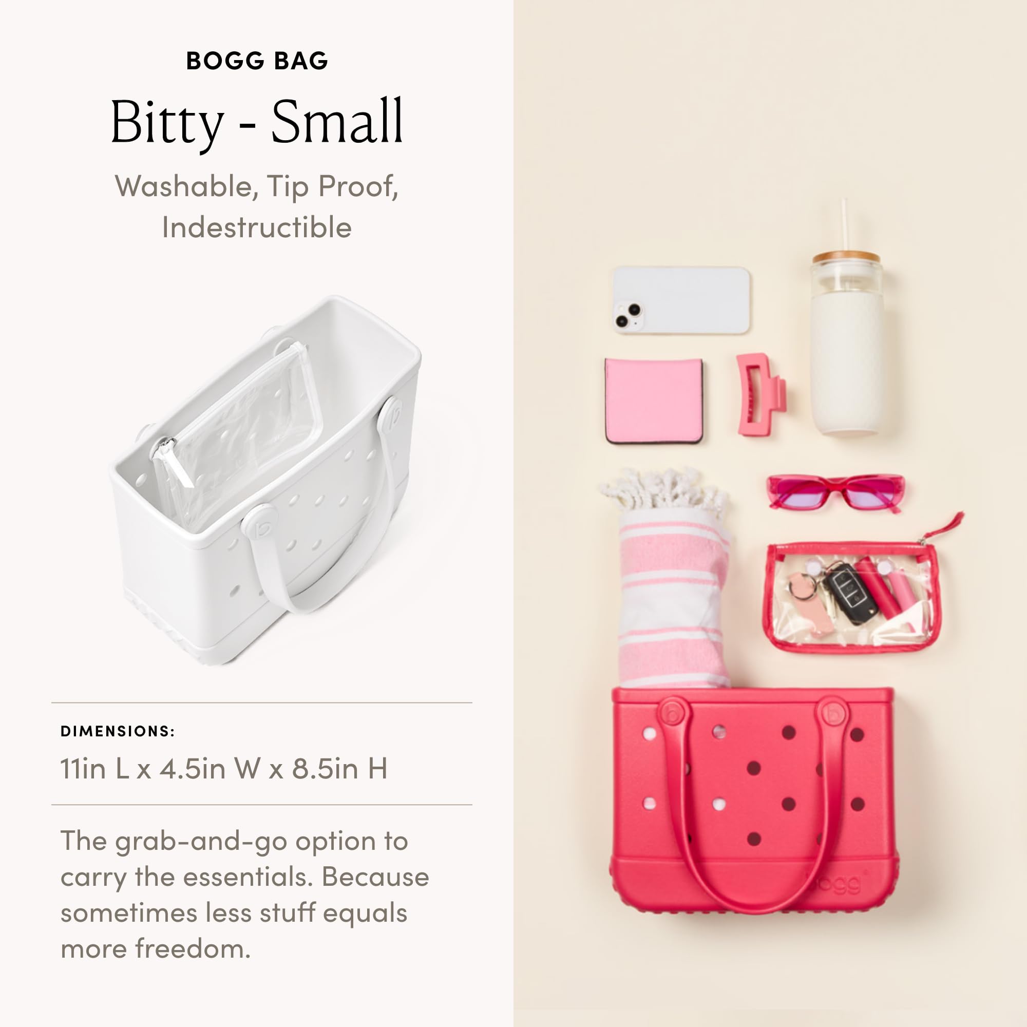 BOGG BAG Tote – 11" x 8.5" x 4.5"