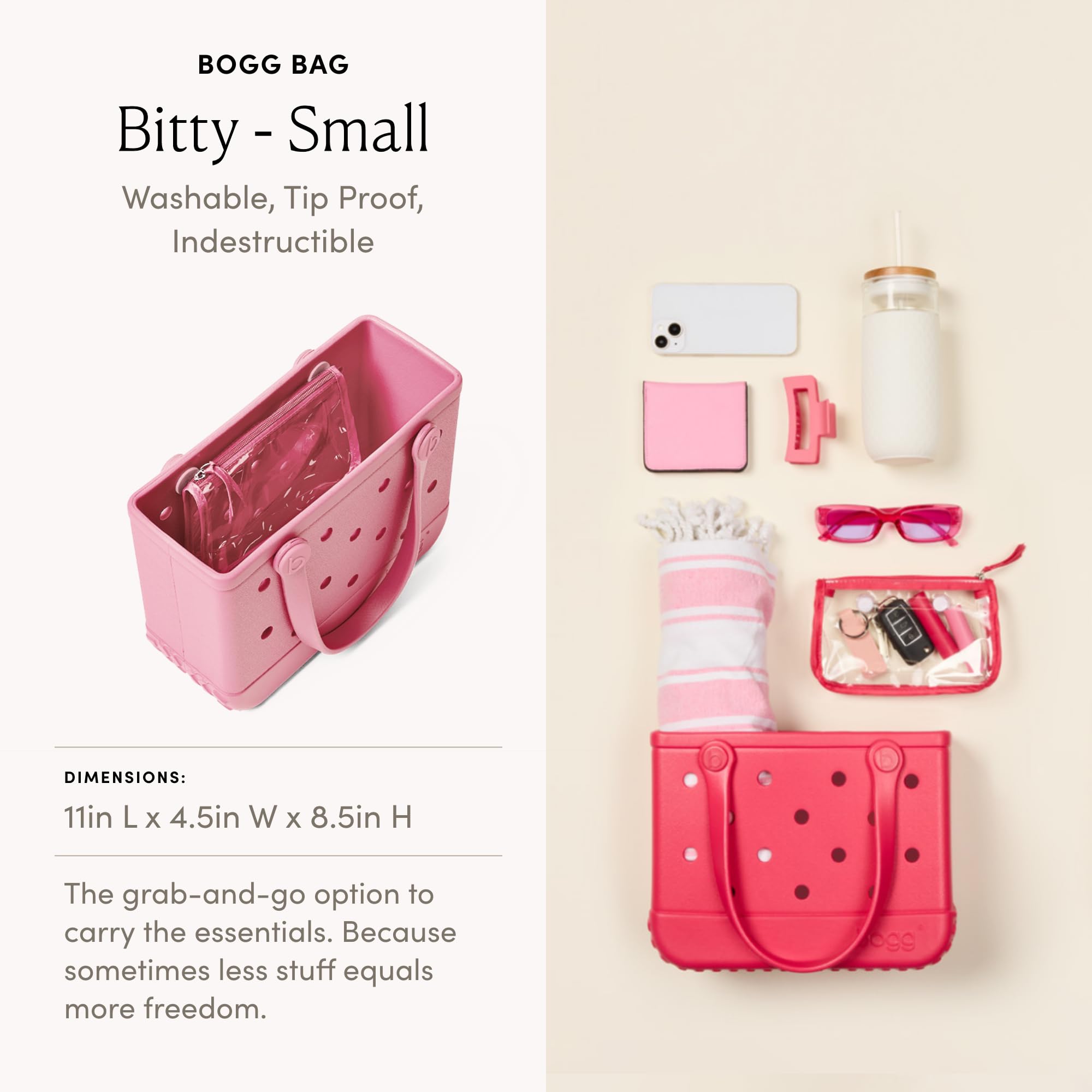 BOGG BAG Tote – 11" x 8.5" x 4.5"