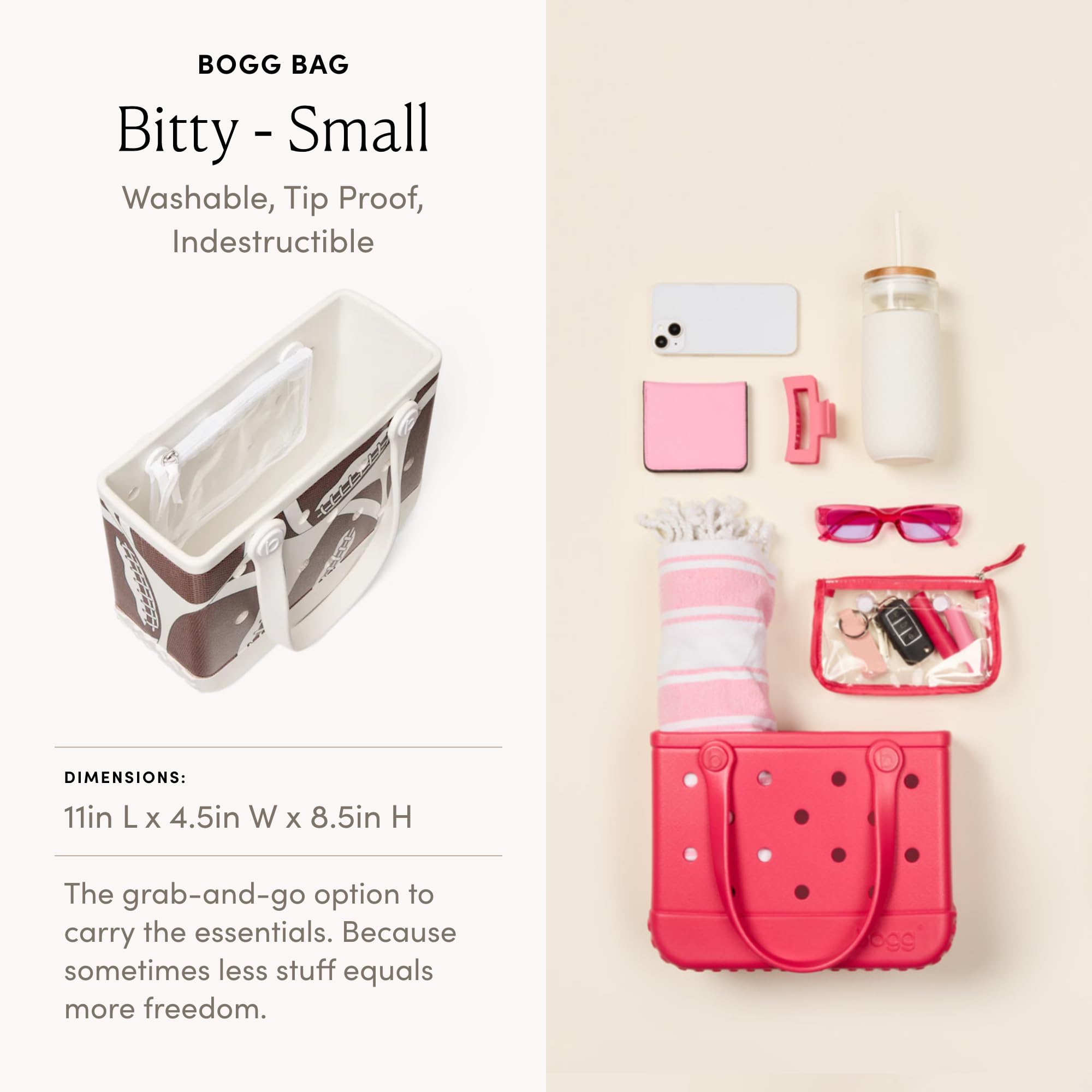 BOGG BAG Tote – 11" x 8.5" x 4.5"