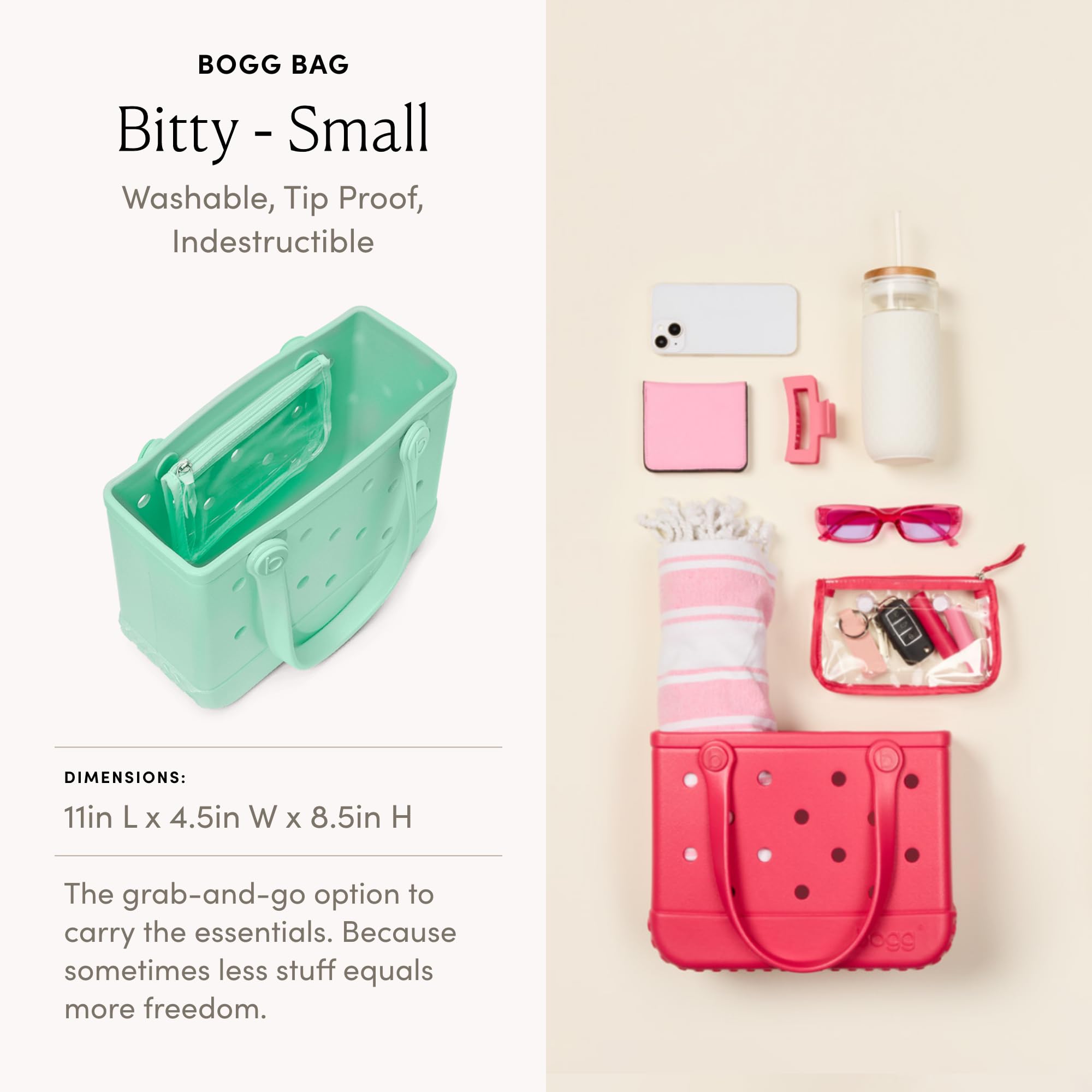 BOGG BAG Tote – 11" x 8.5" x 4.5"
