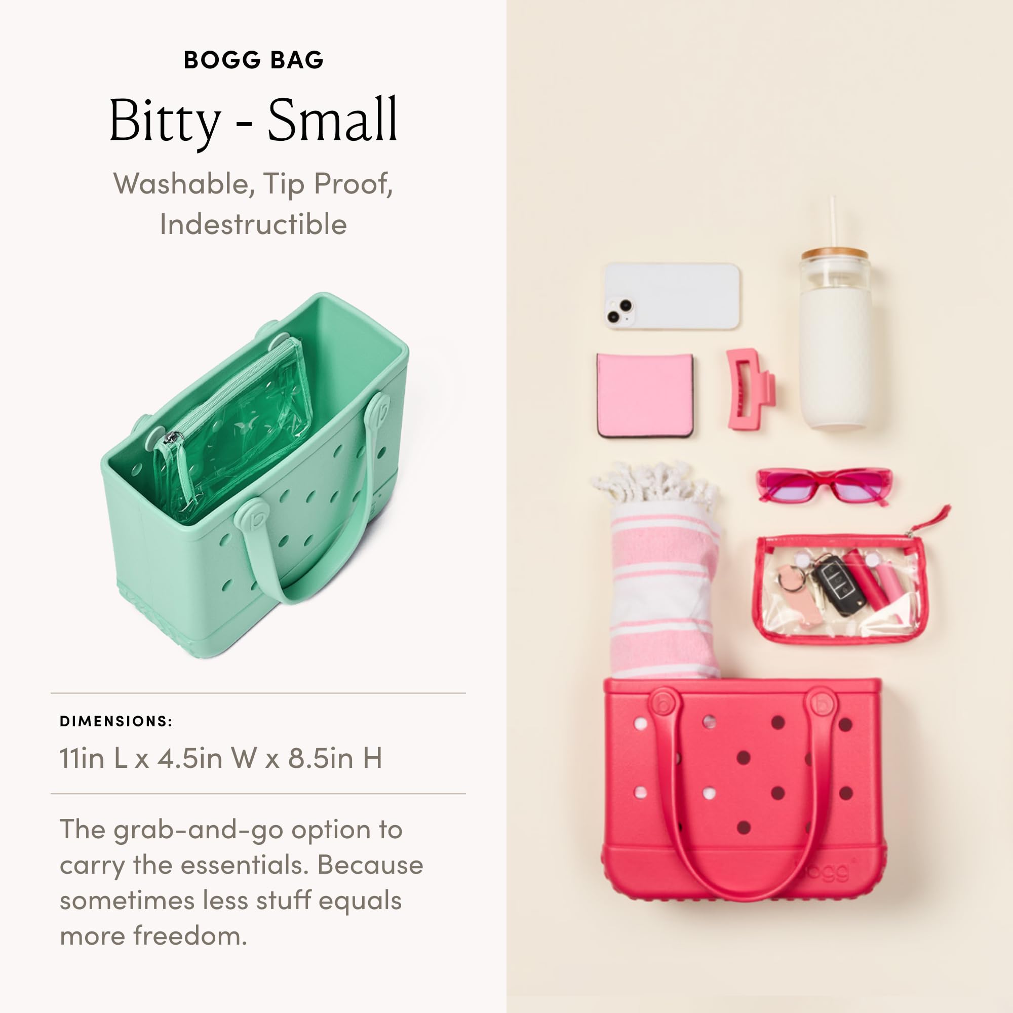 BOGG BAG Tote – 11" x 8.5" x 4.5"