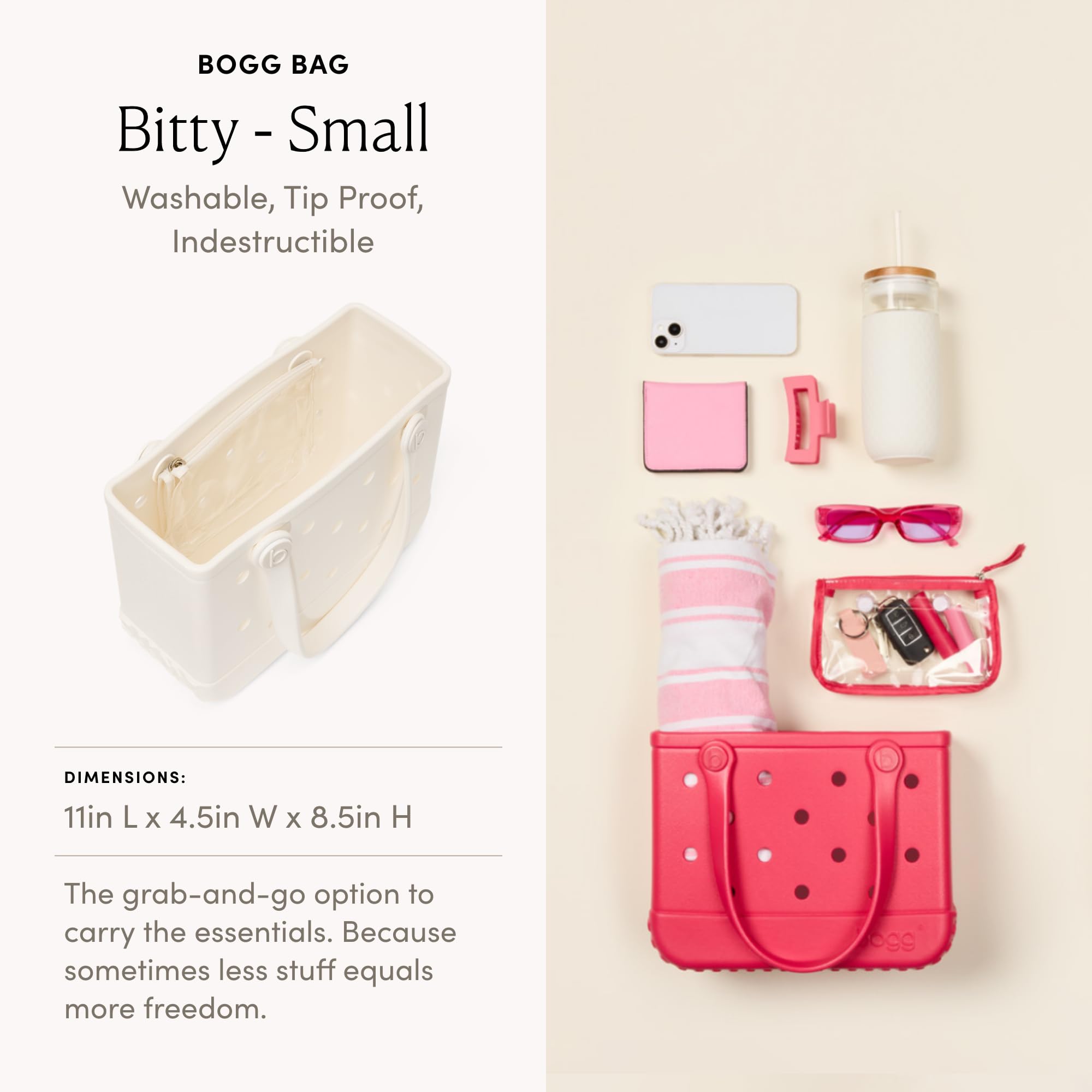 BOGG BAG Tote – 11" x 8.5" x 4.5"
