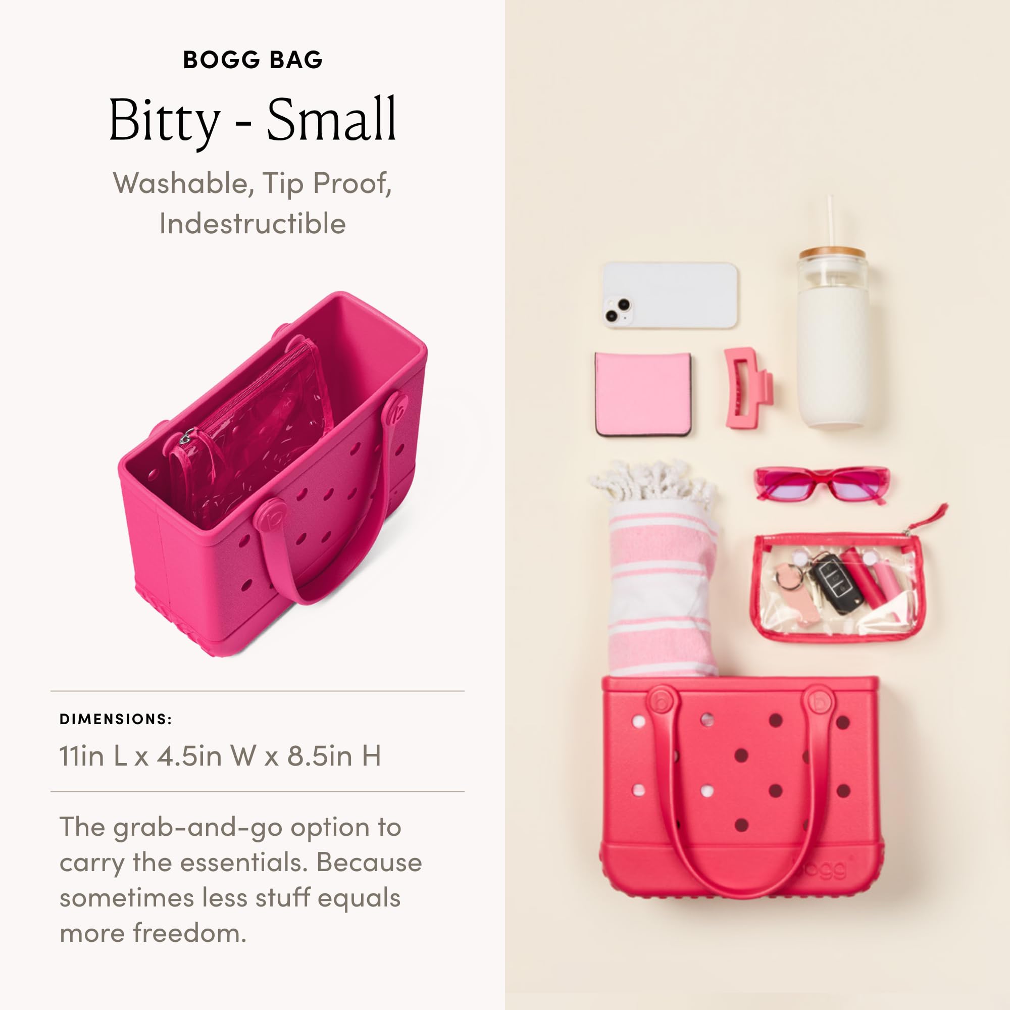 BOGG BAG Tote – 11" x 8.5" x 4.5"