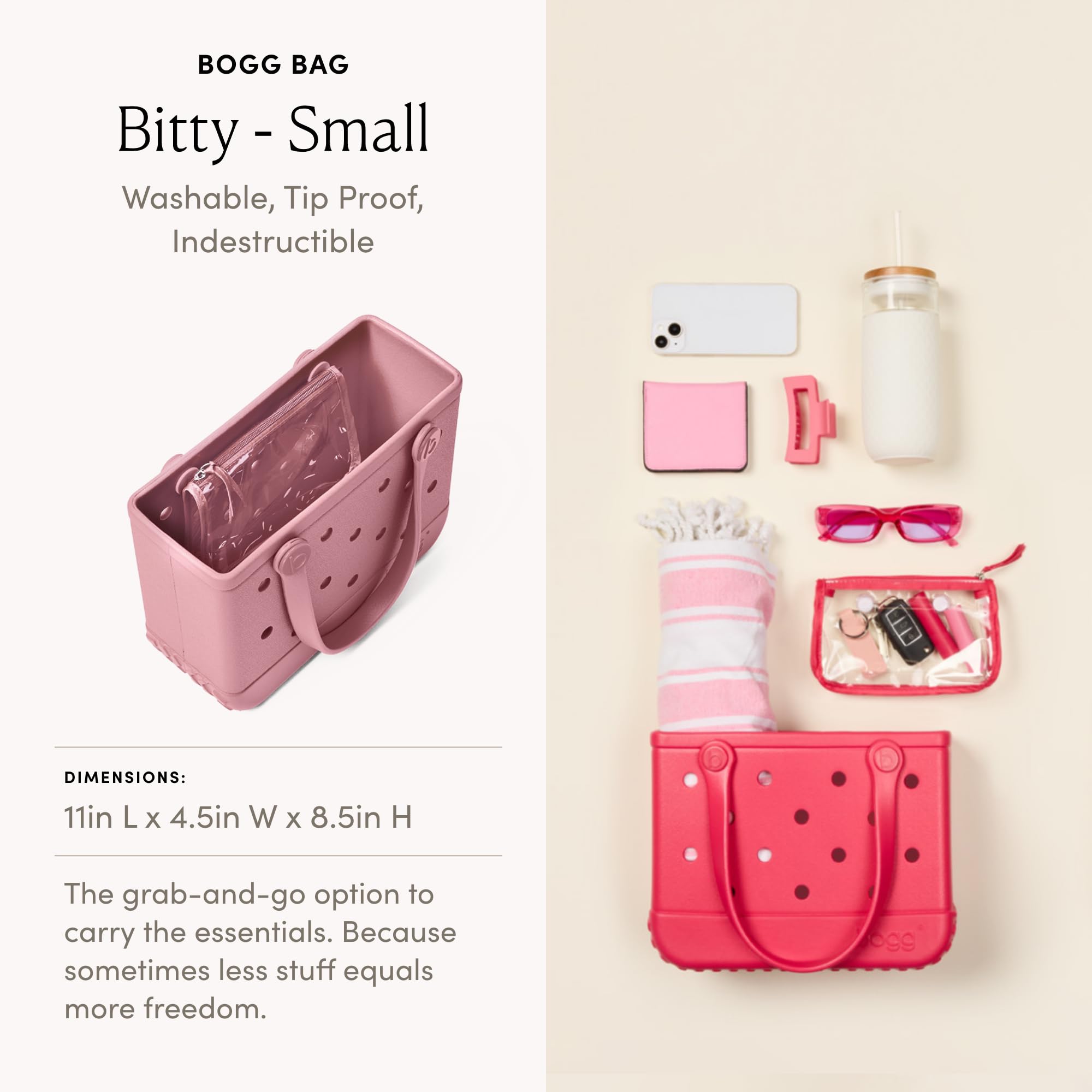 BOGG BAG Tote – 11" x 8.5" x 4.5"