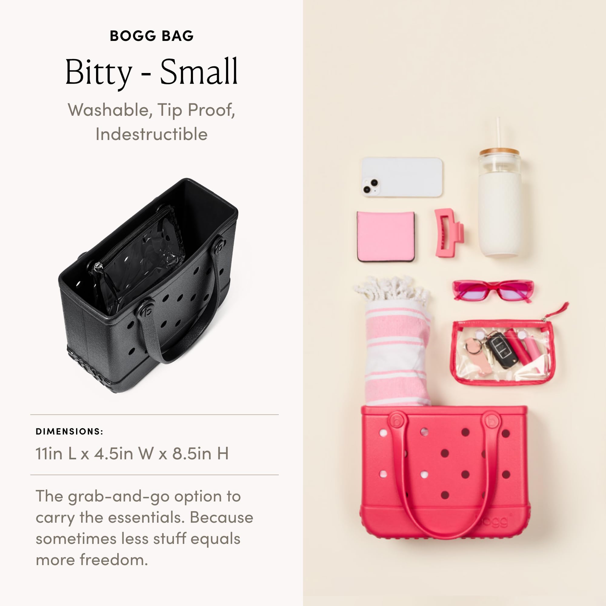 BOGG BAG Tote – 11" x 8.5" x 4.5"